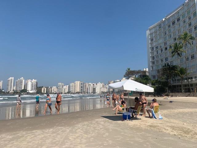 Studio 909 Pitangueiras - Edificio Bandeirantes - Com Estacionamento Incluido Guaruja Luaran gambar